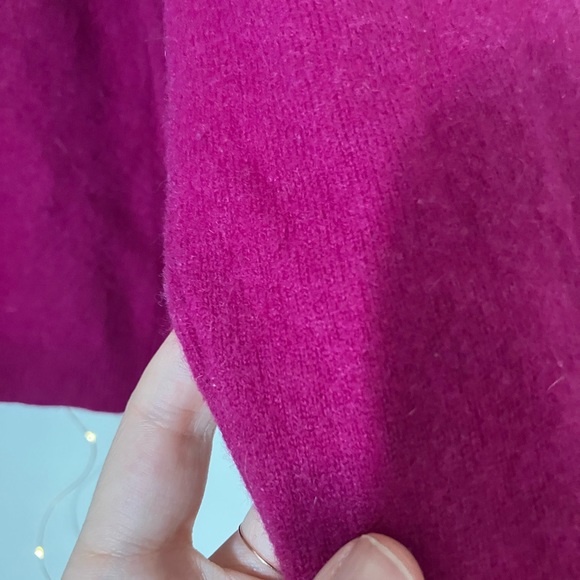 100% Cashmere Crew Neck Sweater Size XL Fit Large - Picture 4 of 4